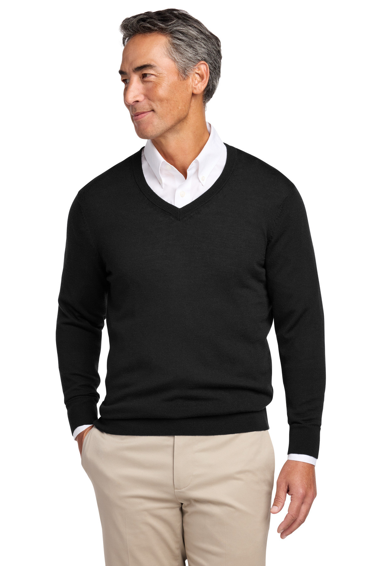 Brooks-Brothers-®--Washable-Merino-V-Neck-Sweater-BB18410-19