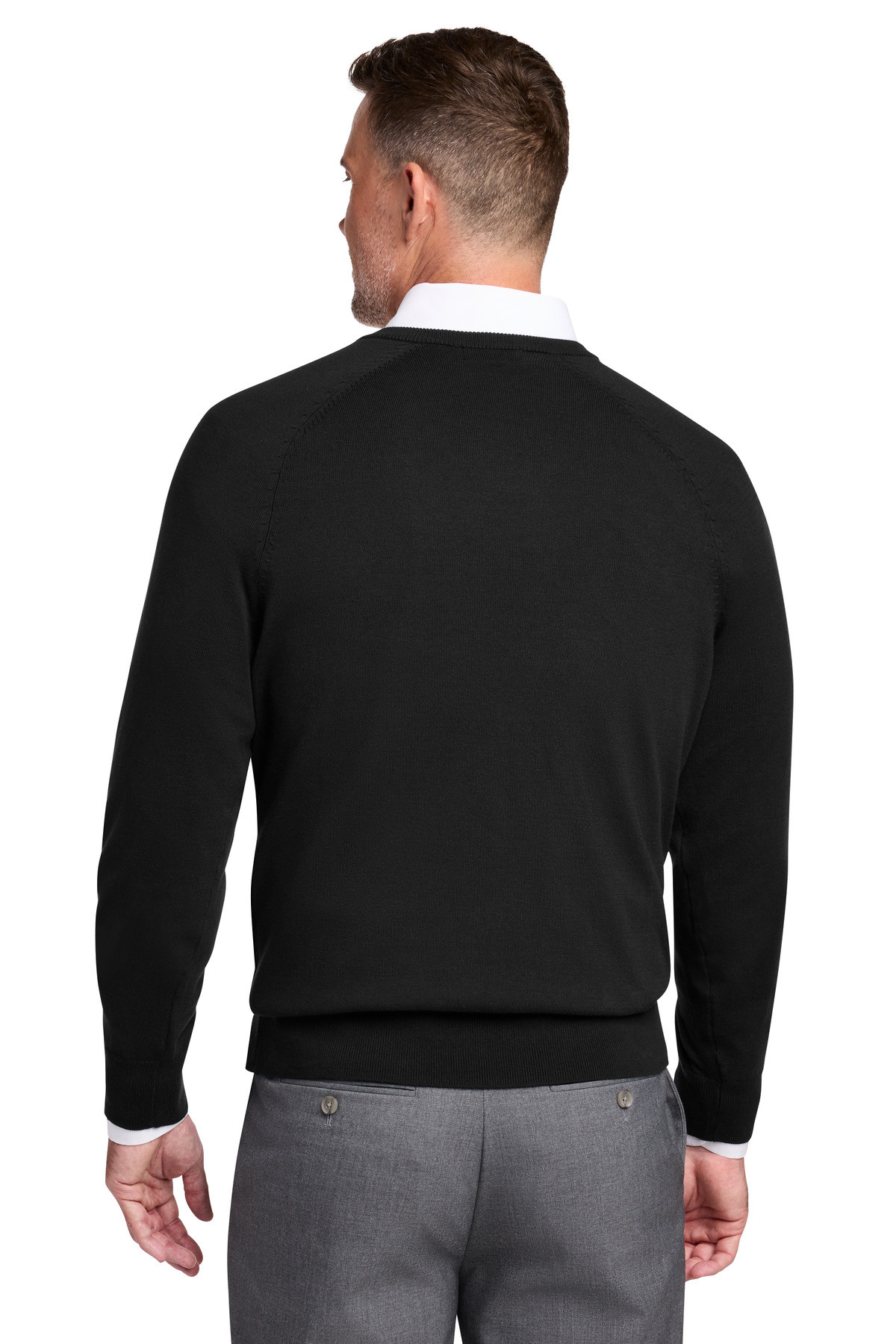 Brooks-Brothers-®--Cotton-Stretch-V-Neck-Sweater-BB18400-45