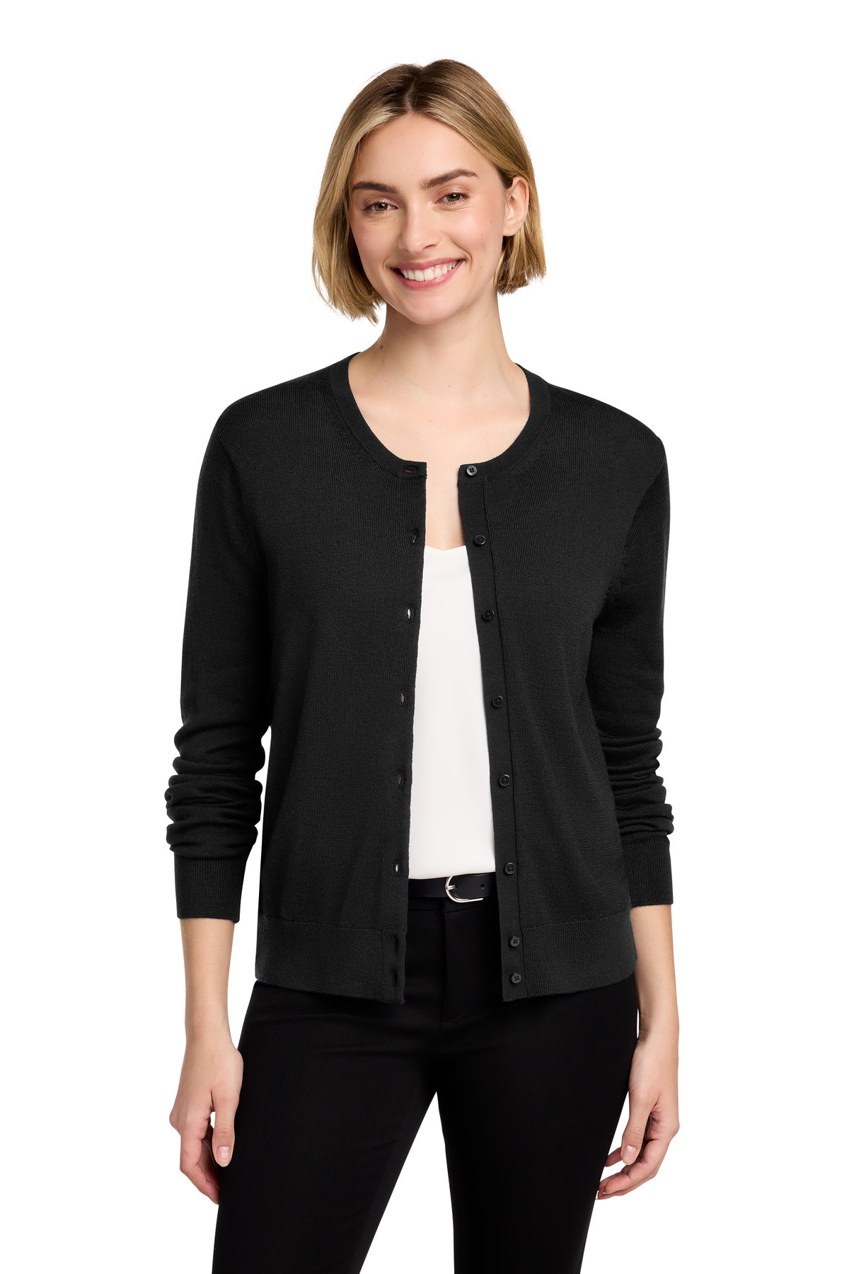 Brooks-Brothers-®--Women's-Washable-Merino-Cardigan-Sweater-BB18413-34