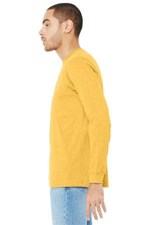 BELLA+CANVAS ®  Unisex Heather CVC Long Sleeve Tee BC3501CVC