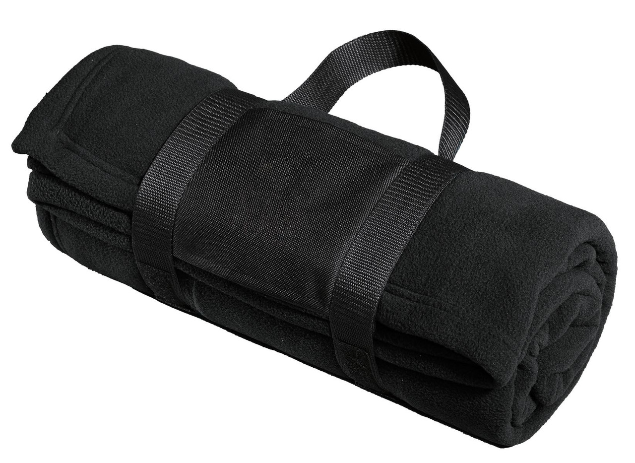 Port-Authority-®--Fleece-Blanket-with-Carrying-Strap.-BP20-1