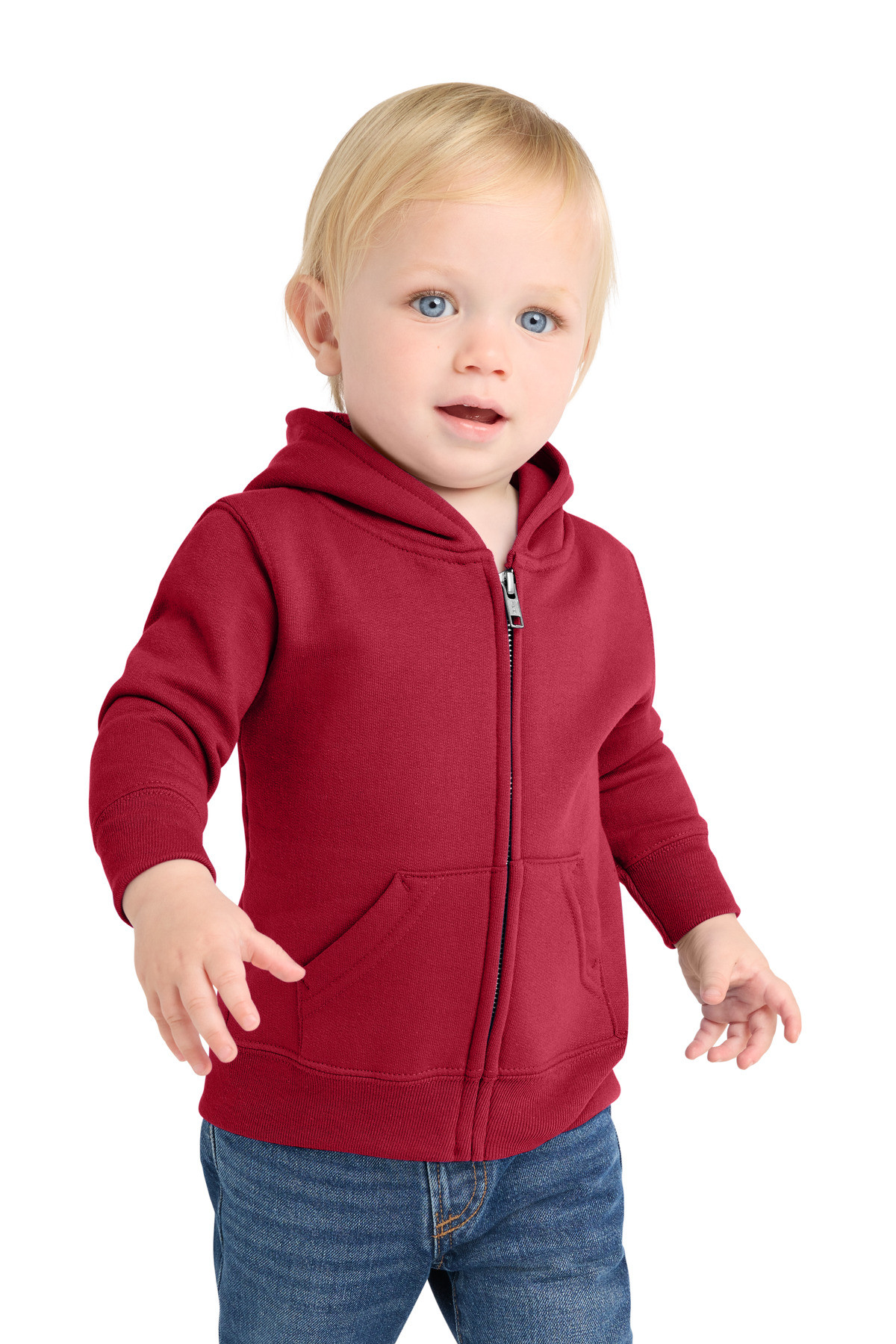 Port-&-Co-™--Infant-Core-Fleece-Full-Zip-Hooded-Sweatshirt.-CAR78IZH-45