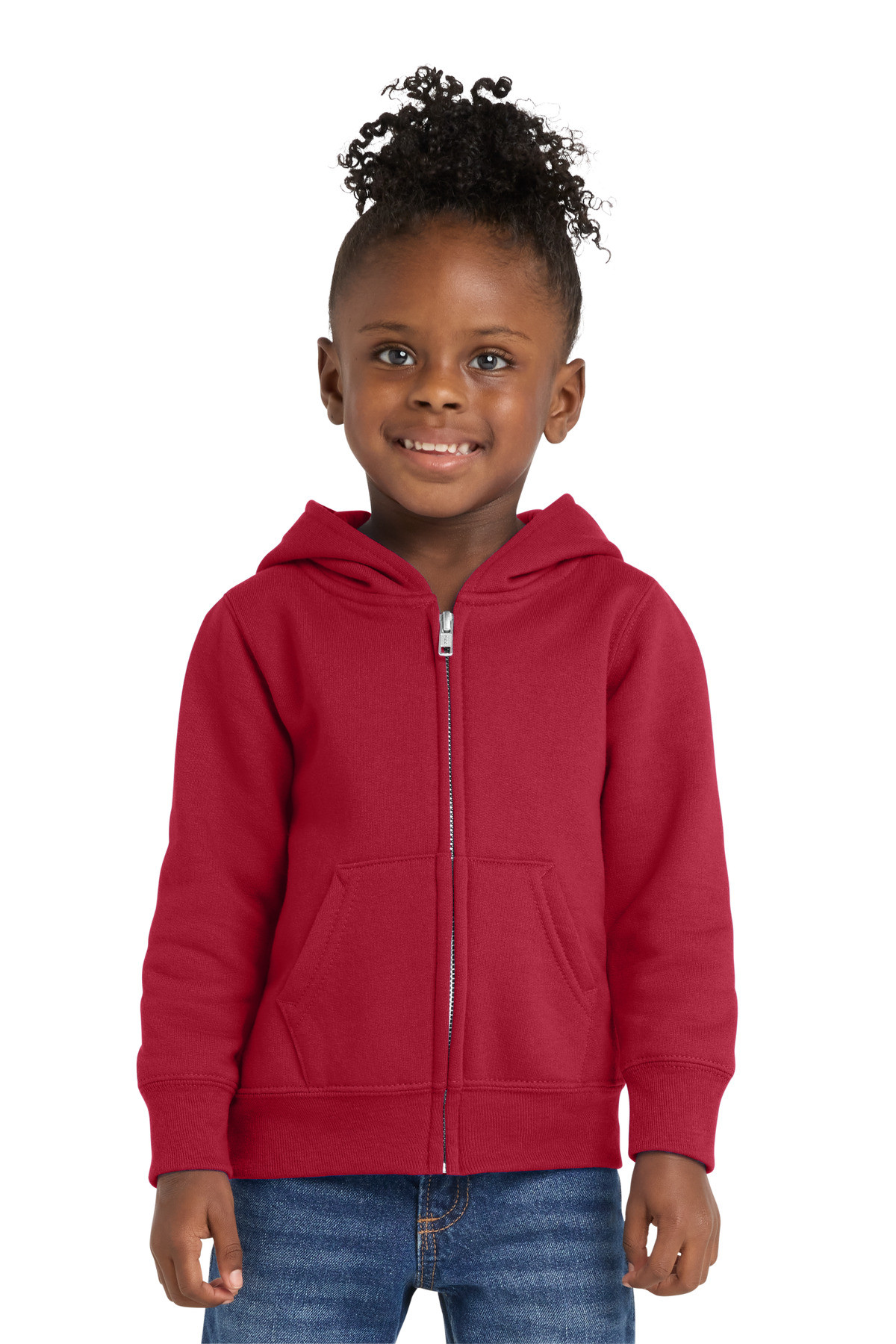 Port-&-Co-™--Toddler-Core-Fleece-Full-Zip-Hooded-Sweatshirt.-CAR78TZH-4