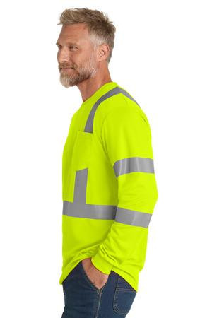 CornerStone  ®  ANSI 107 Class 3 Mesh Long Sleeve Tee. CS203