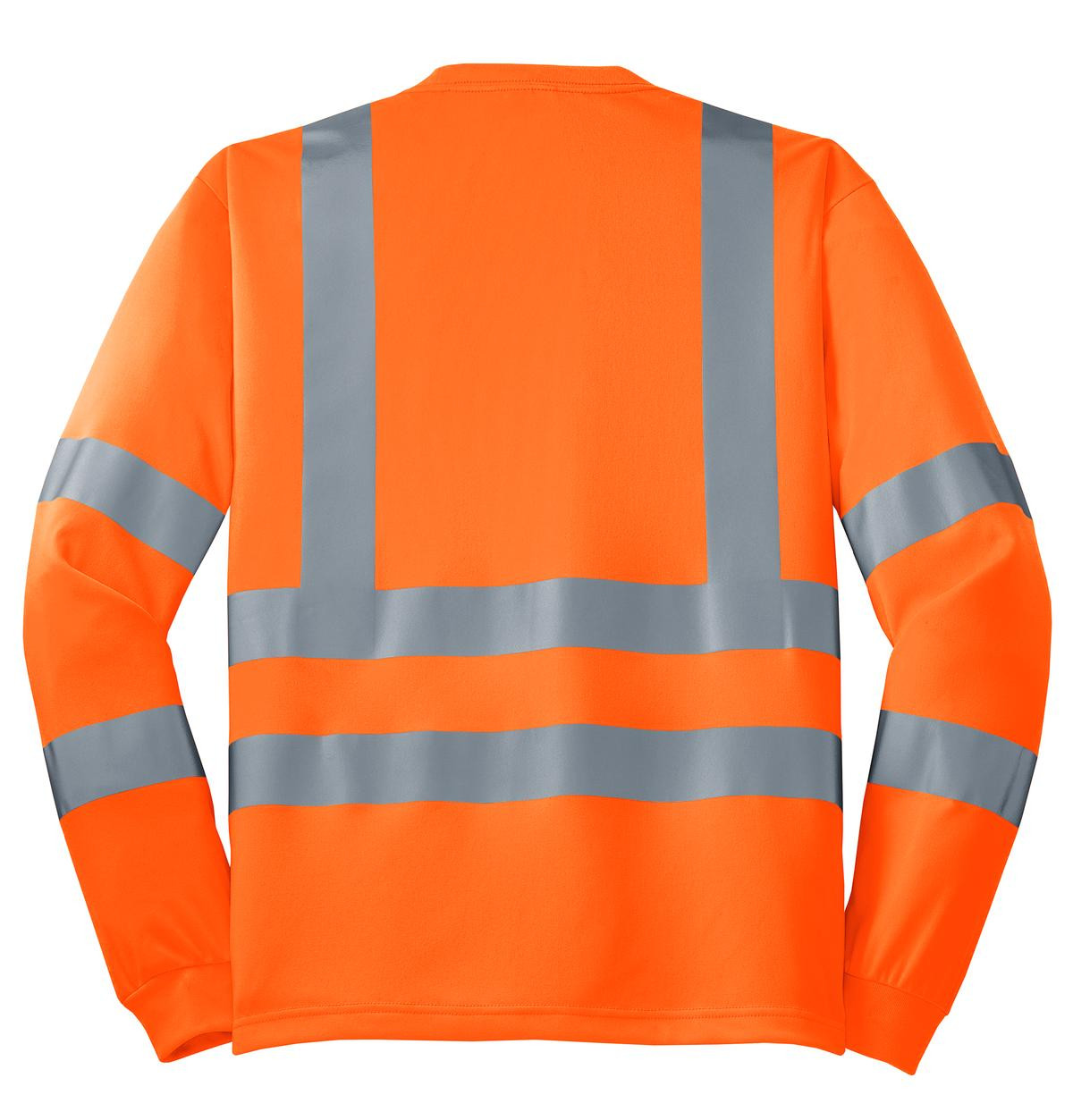 CornerStone-®----ANSI-107-Class-3-Long-Sleeve-Snag-Resistant-Reflective-T-Shirt.-CS409-22