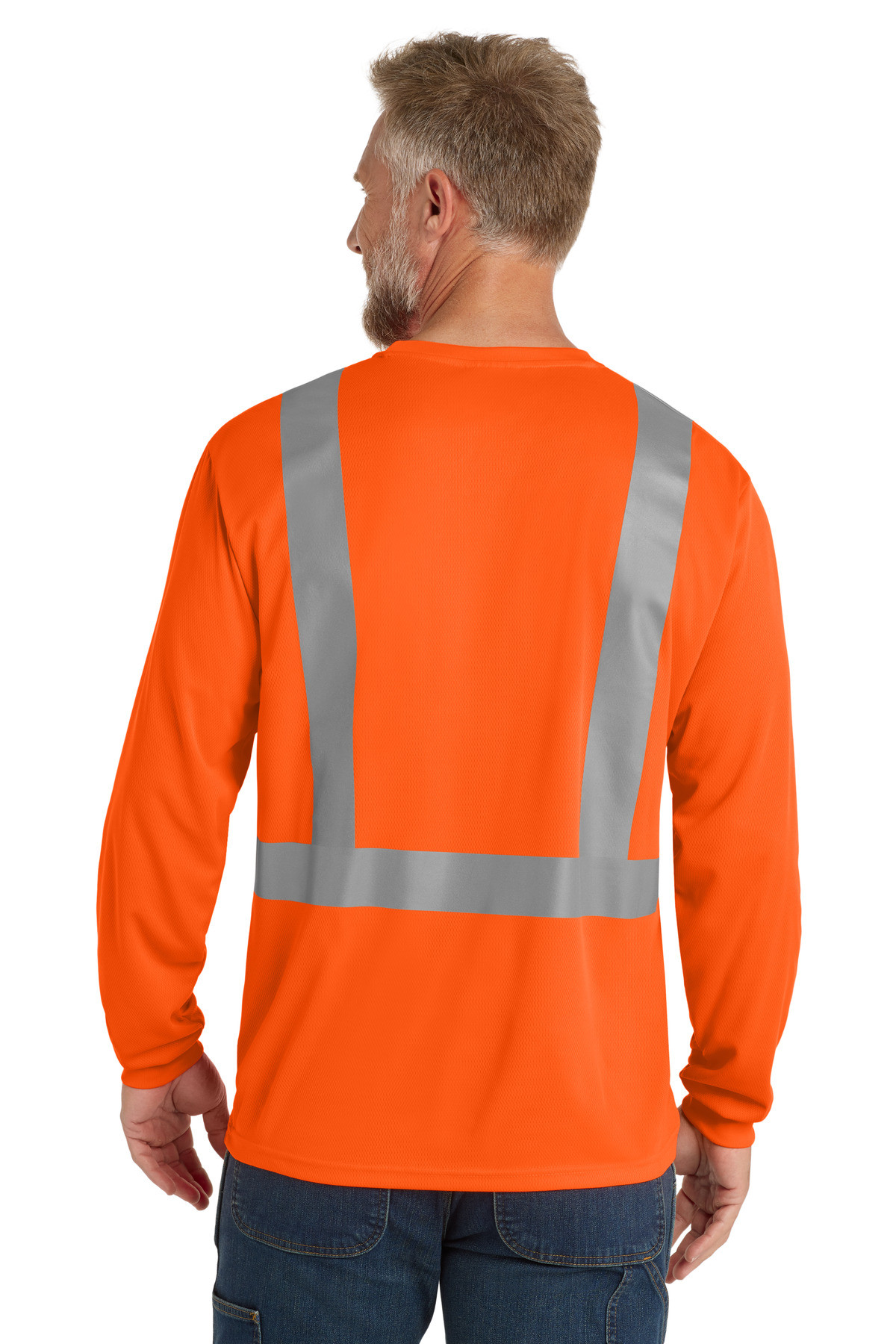 CornerStone--®--ANSI-107-Class-2-Mesh-Long-Sleeve-Tee.-CS201-2