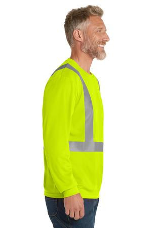 CornerStone  ®  ANSI 107 Class 2 Mesh Long Sleeve Tee. CS201