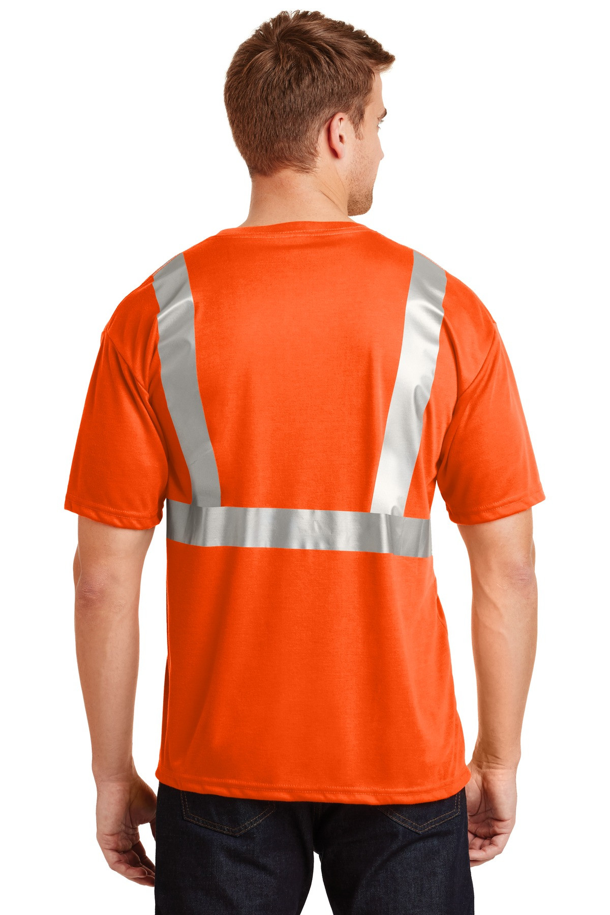 CornerStone-®----ANSI-107-Class-2-Safety-T-Shirt.--CS401-41