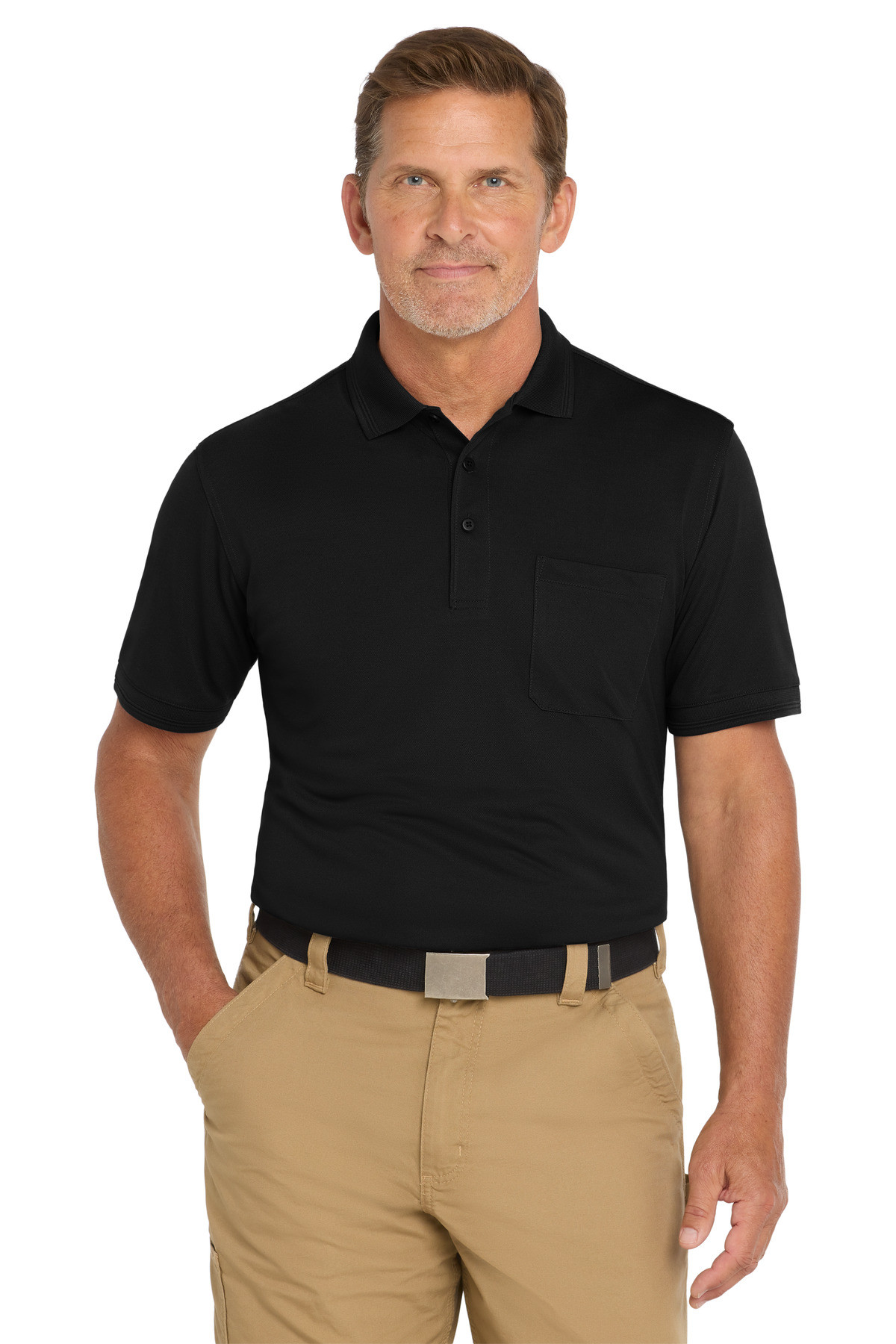CornerStone--®--Industrial-Snag-Proof-Pique-Pocket-Polo.-CS4020P-43