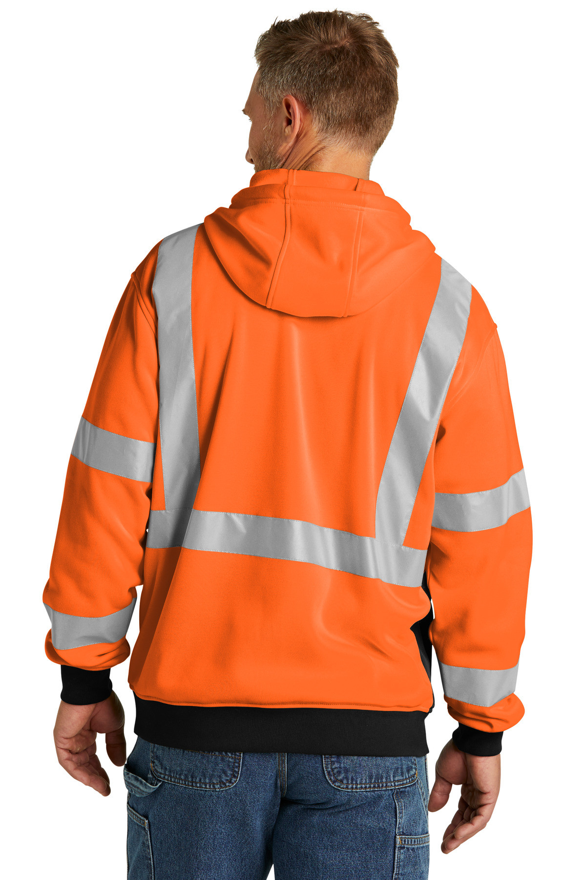 CornerStone-®--A107-Class-3-Heavy-Duty-Fleece-Full-Zip-Hoodie-CSF300-48