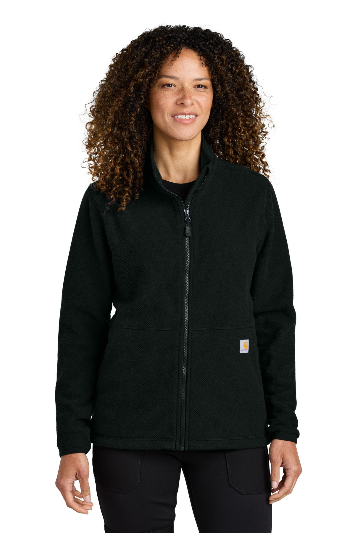 Carhartt-®--Women's-Textured-Full-Zip-Fleece-Jacket-CT106419-11