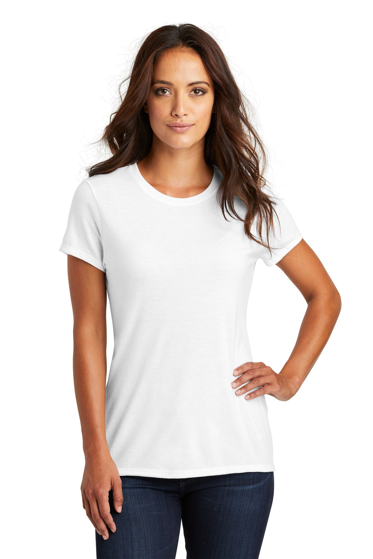 District--®--Women's-Perfect-Tri-®--Tee.-DM130L-1