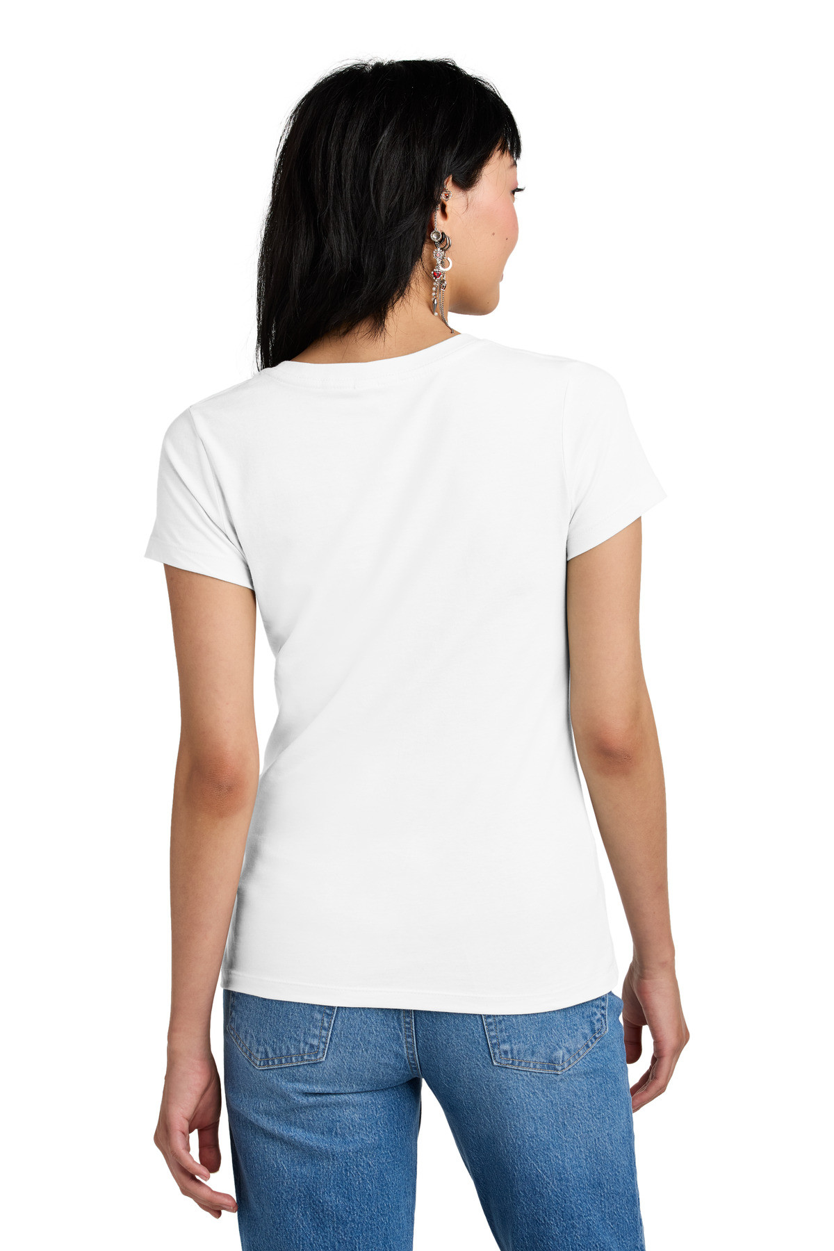 Women's-Perfect-Weight-®--V-Neck-Tee.-DM1170L-2