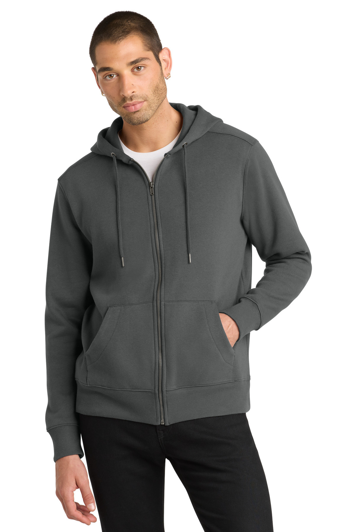 District--®--Perfect-Weight--®--Fleece-Full-Zip-Hoodie-DT1103-3