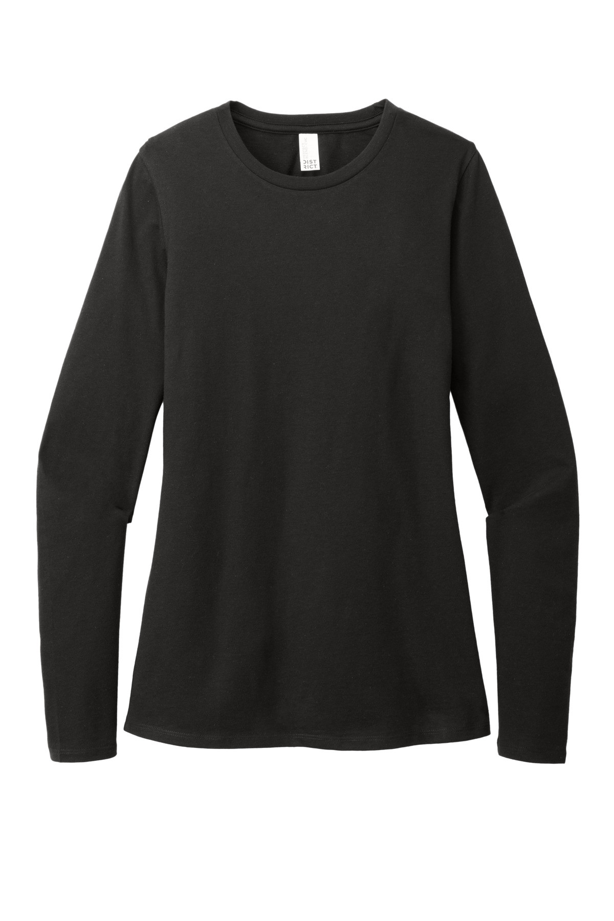 District-®--Women's-Perfect-Blend-®--CVC-Long-Sleeve-Tee-DT110-3