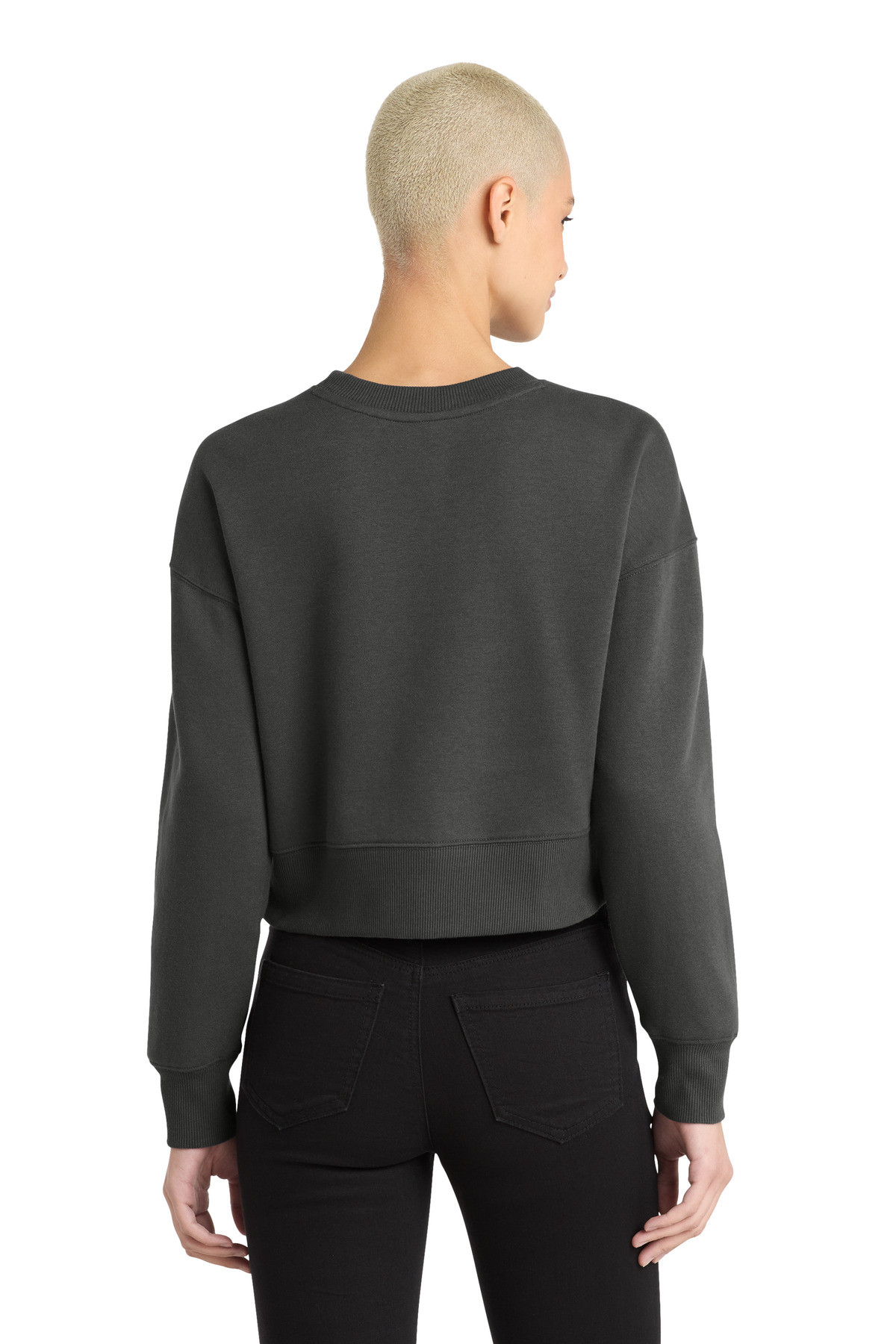 District--®--Women's-Perfect-Weight--®--Fleece-Cropped-Crew-DT1105-5