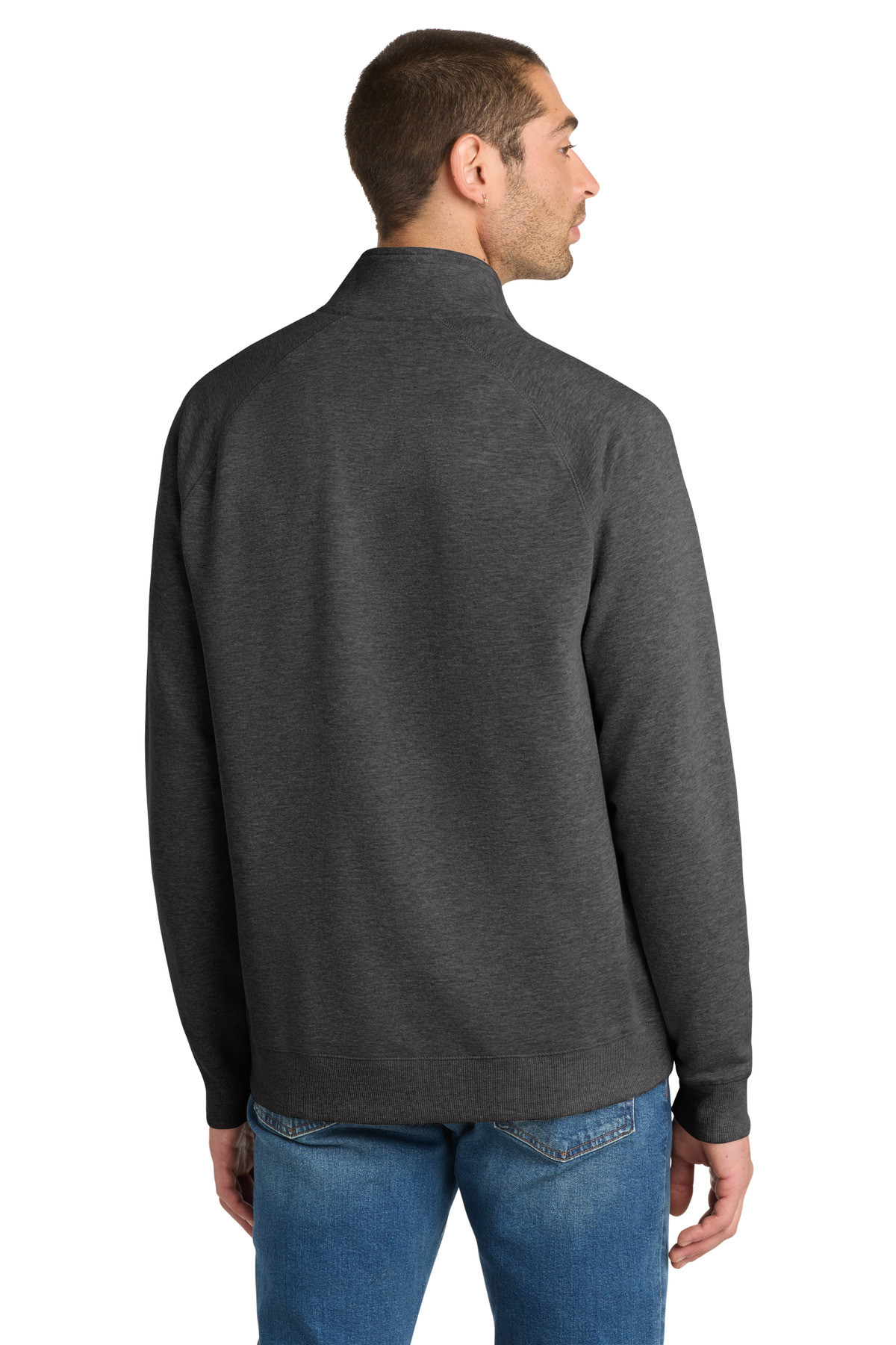 District-®--Lightweight-Fleece-1/4-Zip.-DM392-34
