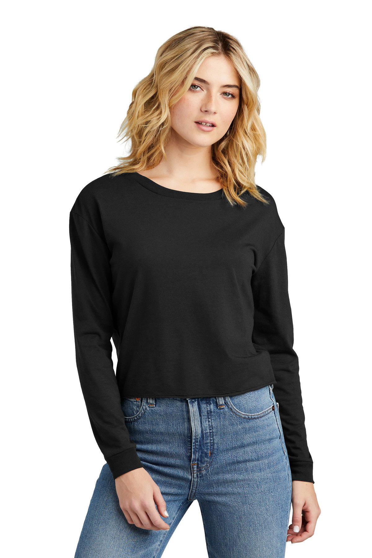 District-®--Women's-Perfect-Tri-®--Midi-Long-Sleeve-Tee-DT141-1