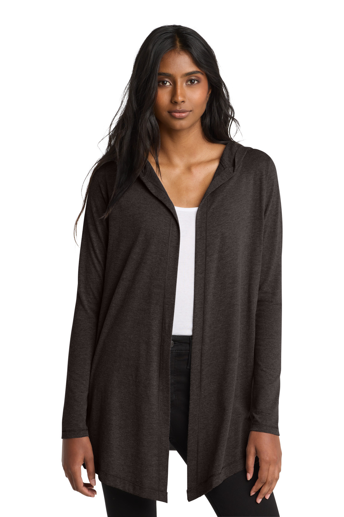 District--®--Women's-Perfect-Tri--®--Hooded-Cardigan.-DT156-15