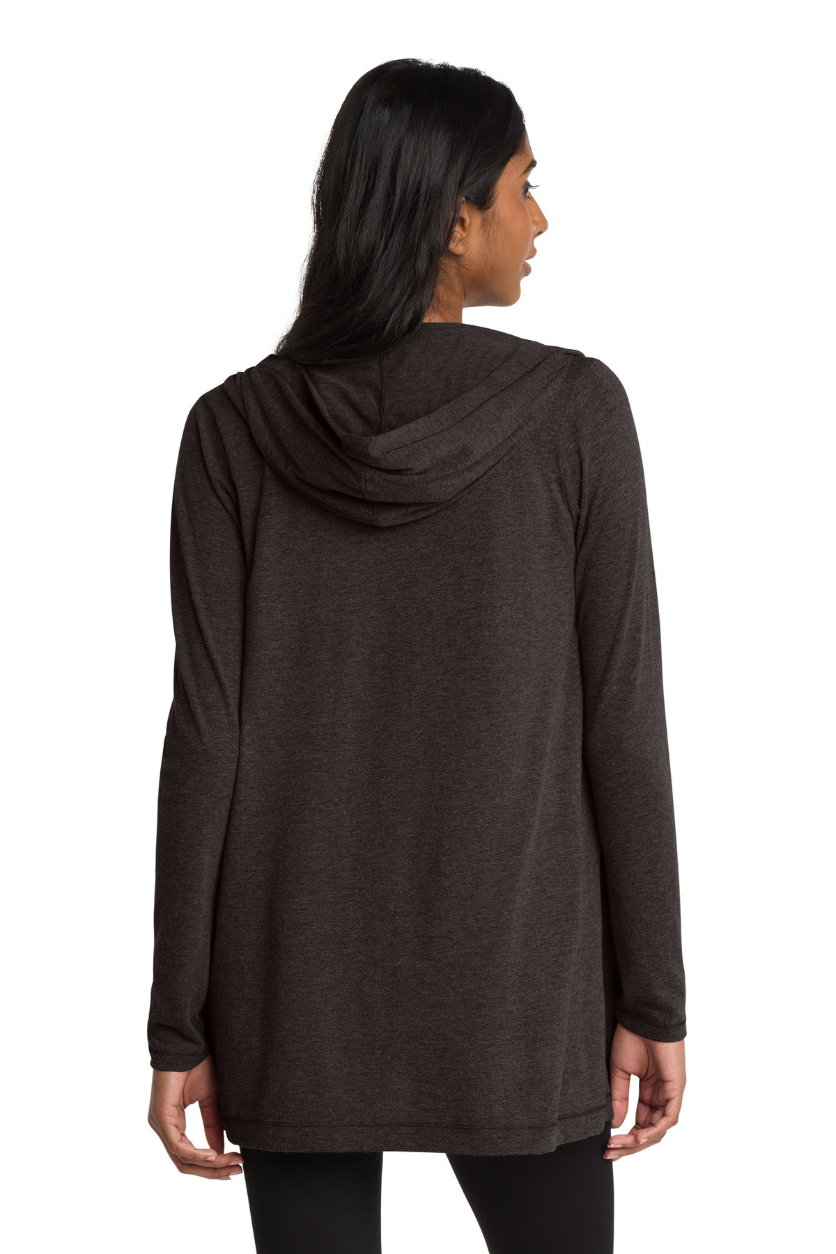 District--®--Women's-Perfect-Tri--®--Hooded-Cardigan.-DT156-16