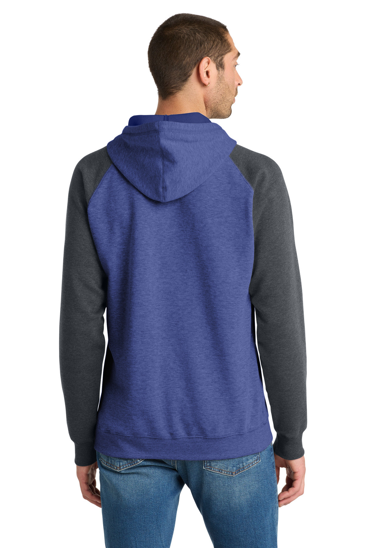 District-®--Young-Mens-Lightweight-Fleece-Raglan-Hoodie.--DT196-16