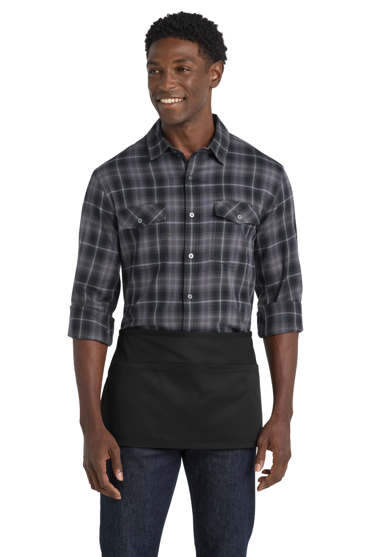 Port-Authority-®--Easy-Care-Reversible-Waist-Apron-with-Stain-Release.-A707-1