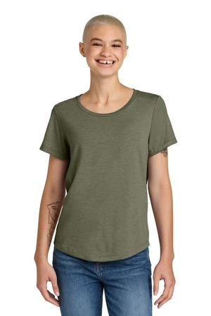 Allmade ®  Women's Relaxed Tri-Blend Scoop Neck Tee AL2015