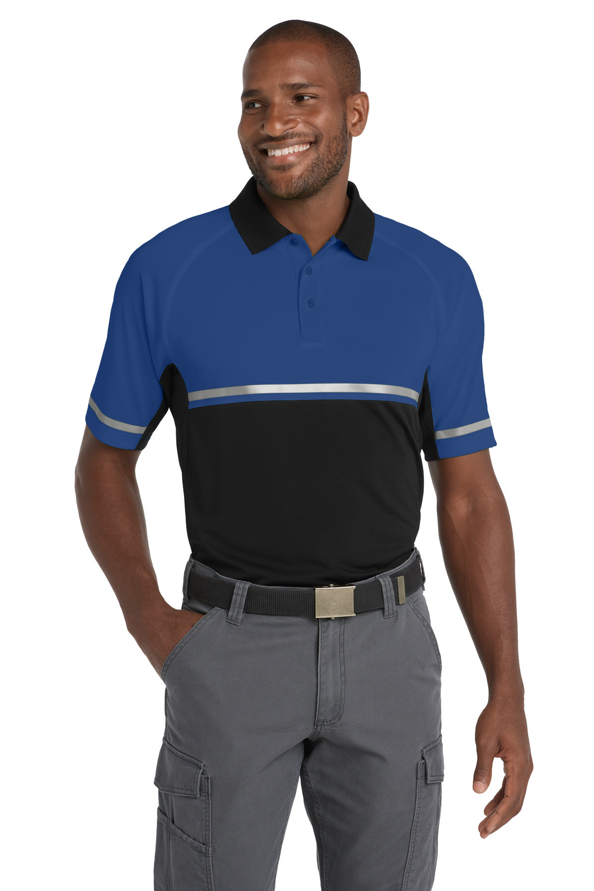 CornerStone--®--Select-Lightweight-Snag-Proof-Enhanced-Visibility-Polo-CS423-46