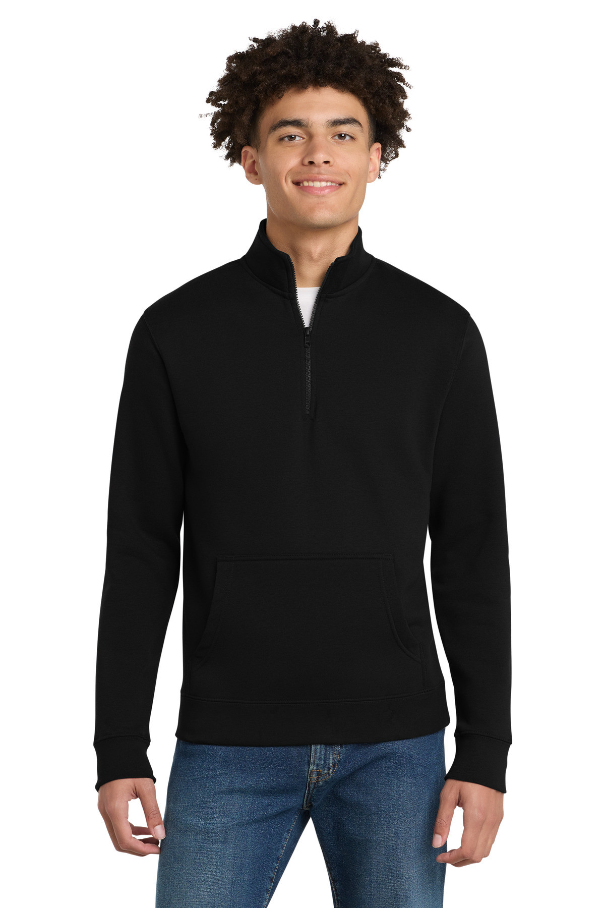 District-®--V.I.T.-™-Fleece-1/4-Zip-DT6106-14