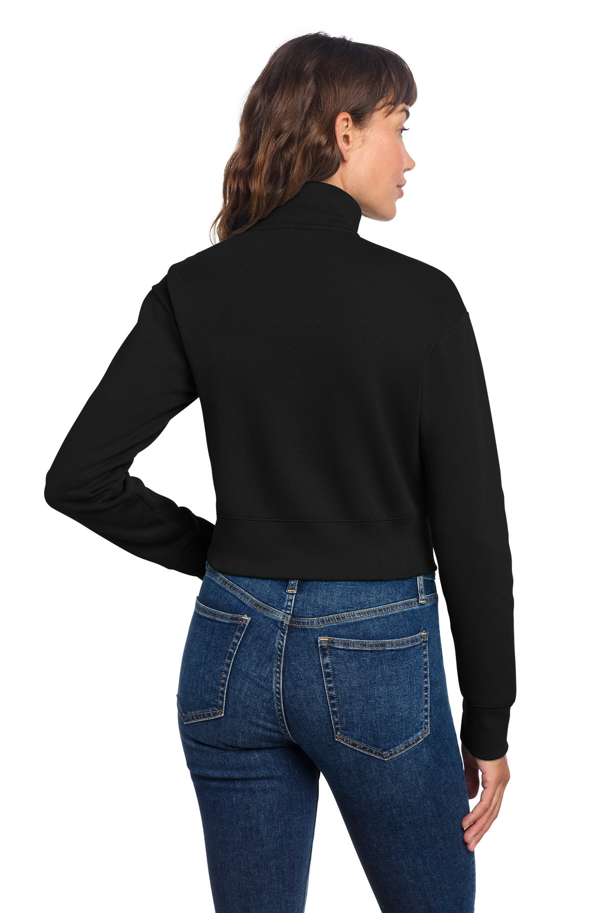 District-®--Women's-V.I.T.-™--Fleece-1/2-Zip-DT6111-35