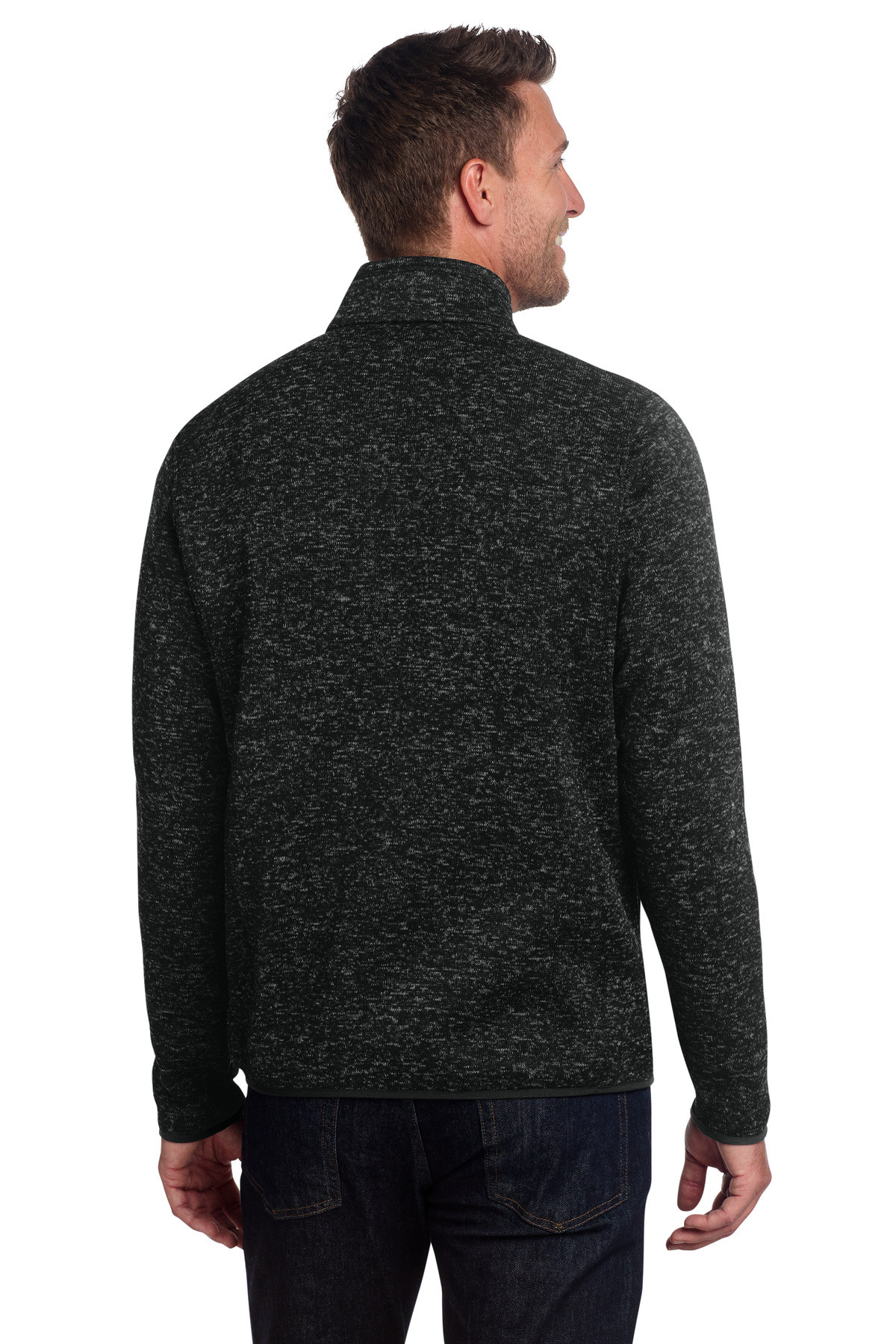 Port-Authority-®--Sweater-Fleece-Jacket.-F232-32