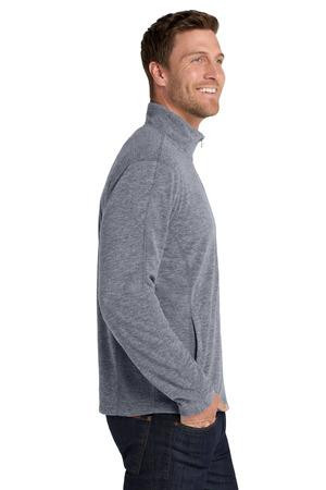 Port Authority ®  Heather Microfleece Full-Zip Jacket. F235