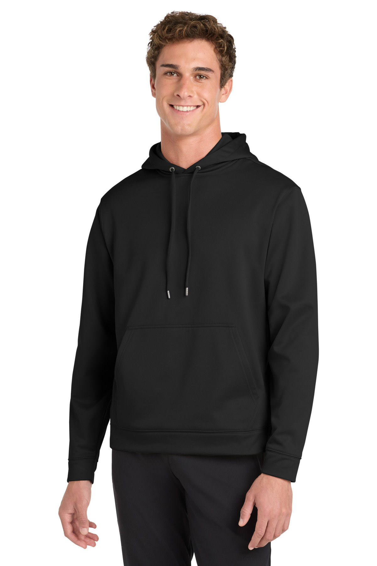 Sport-Tek-®--Sport-Wick-®--Fleece-Hooded-Pullover.--F244-39