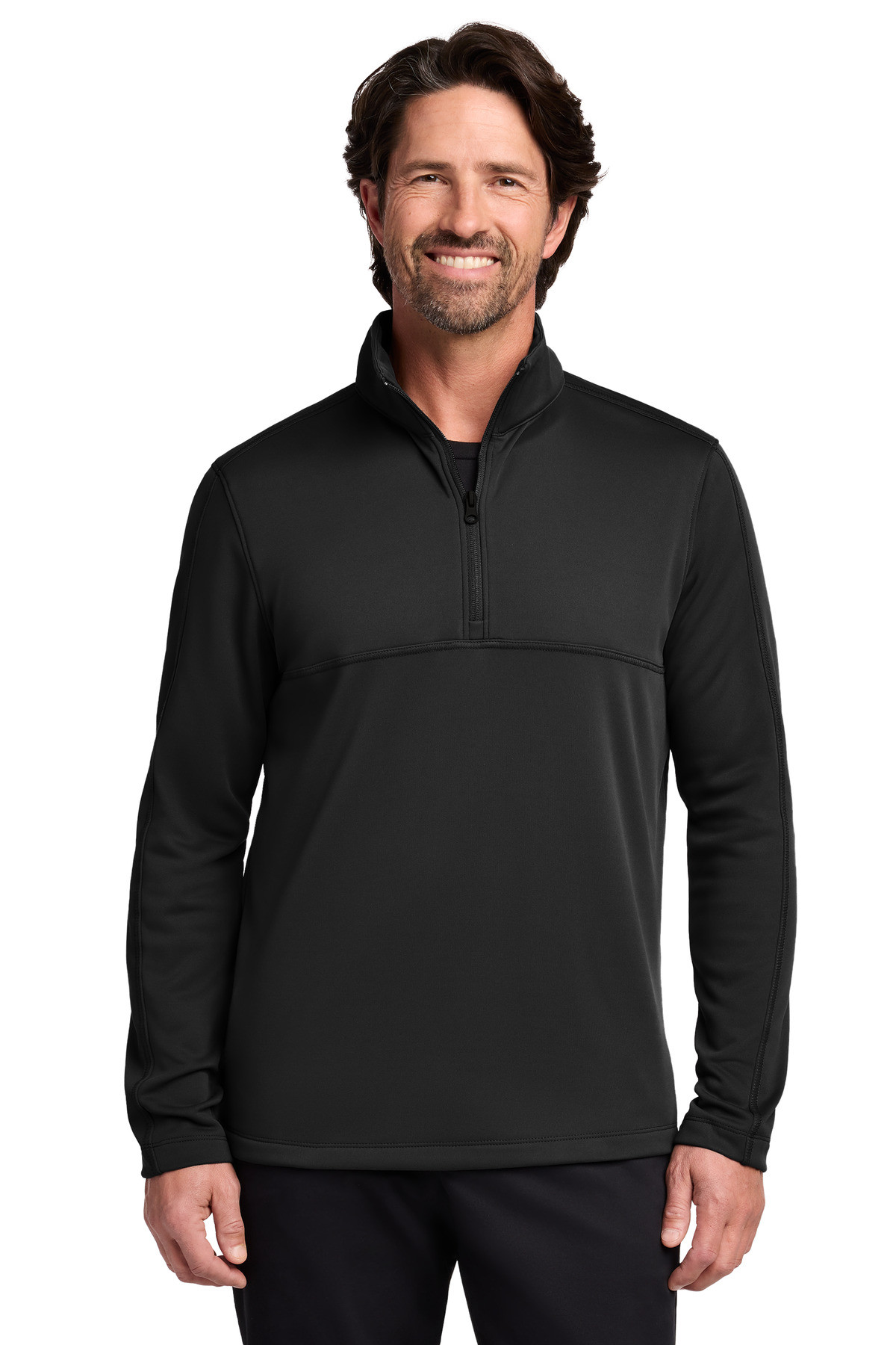 Port-Authority-®--Smooth-Fleece-1/4-Zip-F804-47