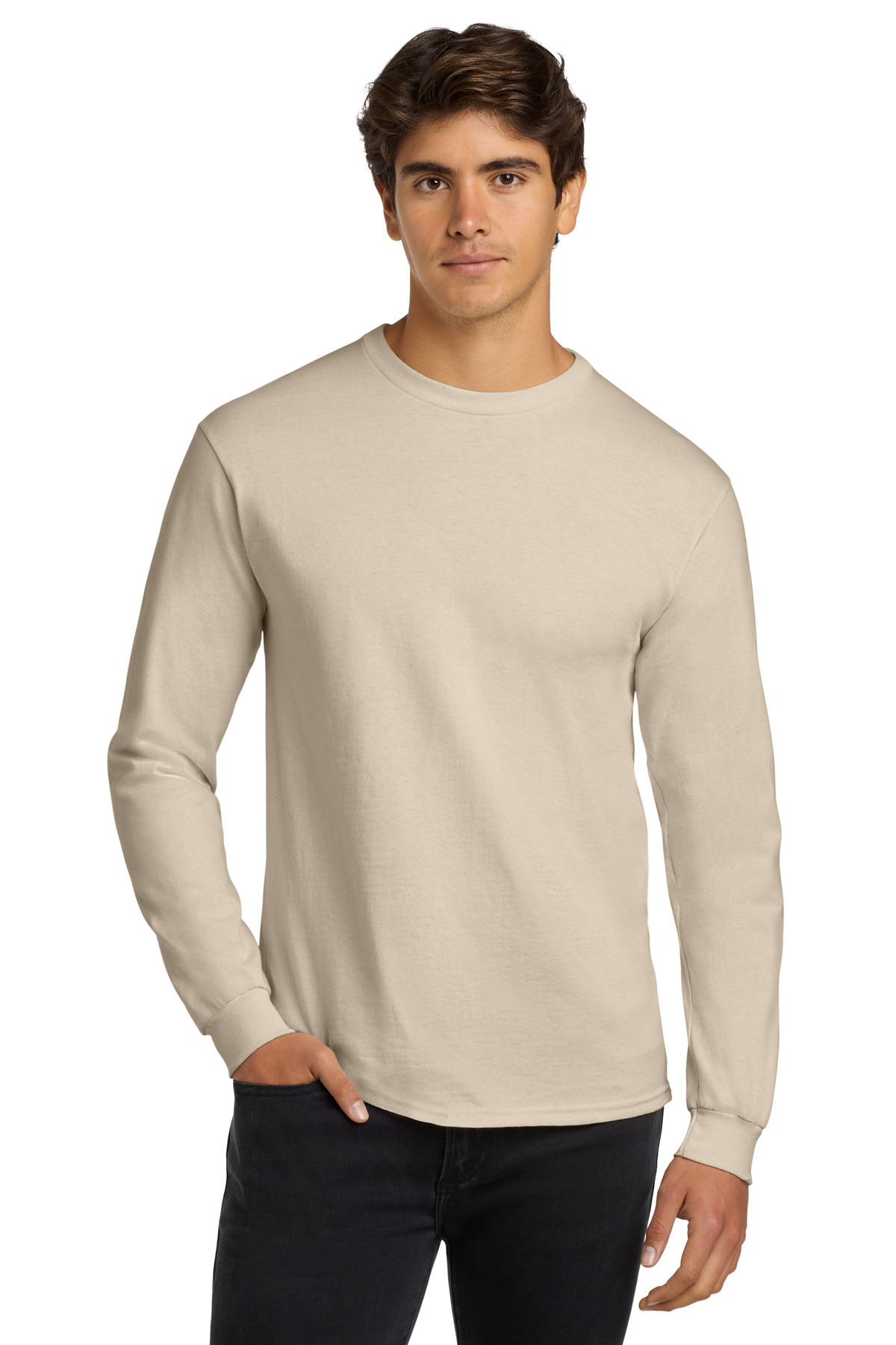 Gildan-®----Ultra-Cotton-®--100%-US-Cotton-Long-Sleeve-T-Shirt.--G2400-24