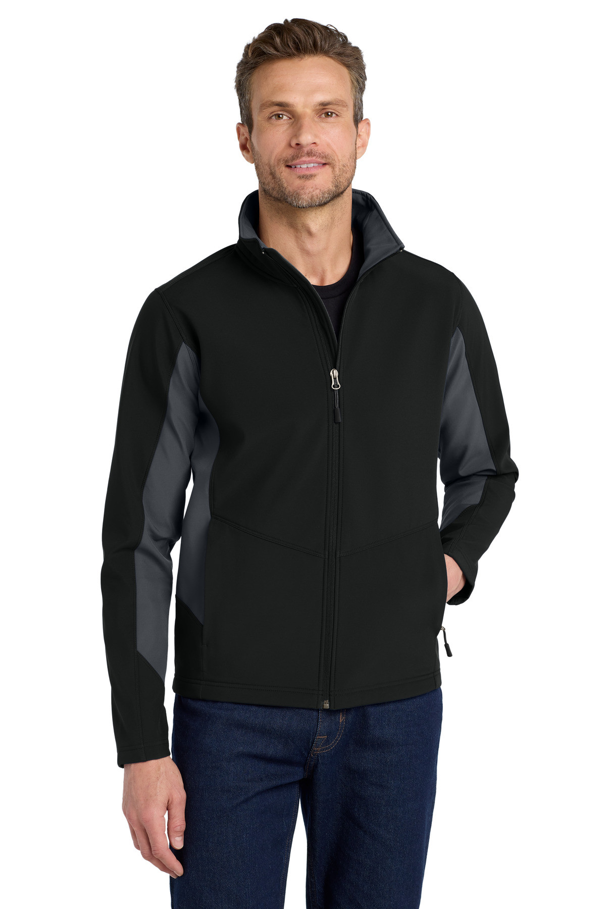 Port-Authority-®--Core-Colorblock-Soft-Shell-Jacket.-J318-18