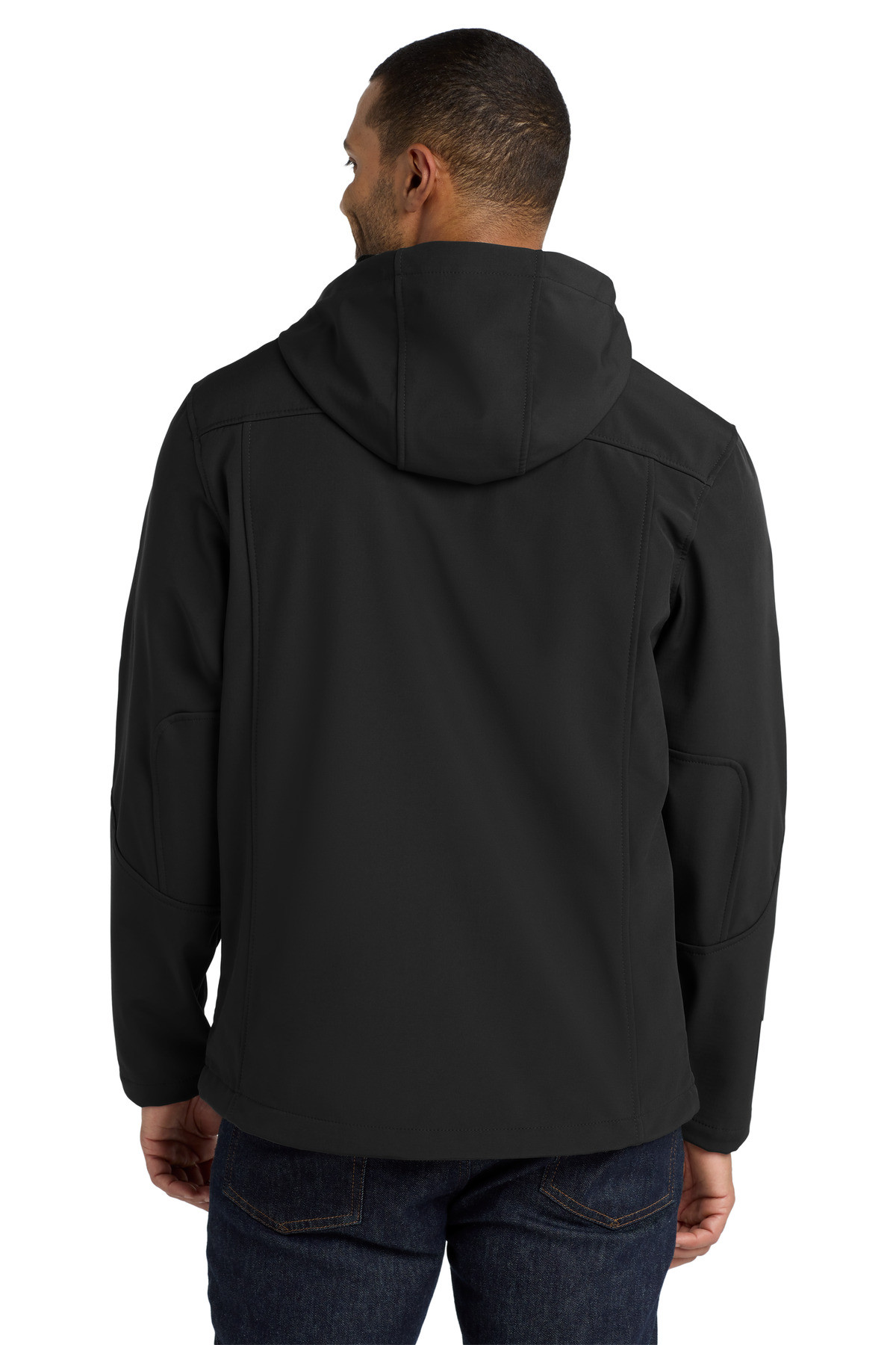 Port-Authority-®--Textured-Hooded-Soft-Shell-Jacket.-J706-2