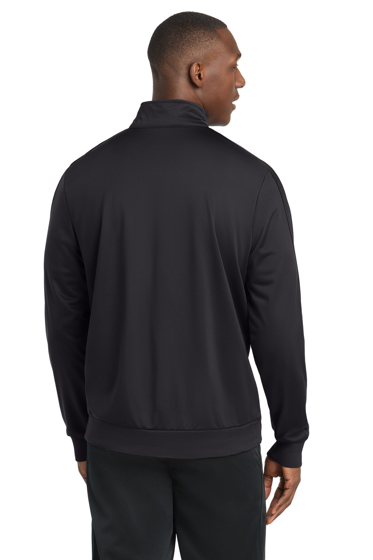 Sport-Tek--®--Tricot-Sleeve-Stripe-Track-Jacket.-JST94-49