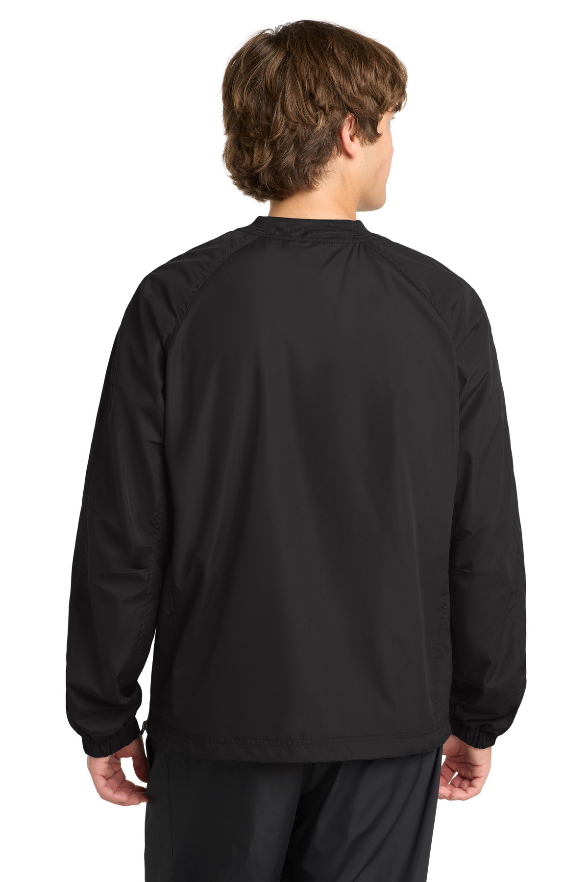 Sport-Tek-®--V-Neck-Raglan-Wind-Shirt.-JST72-23