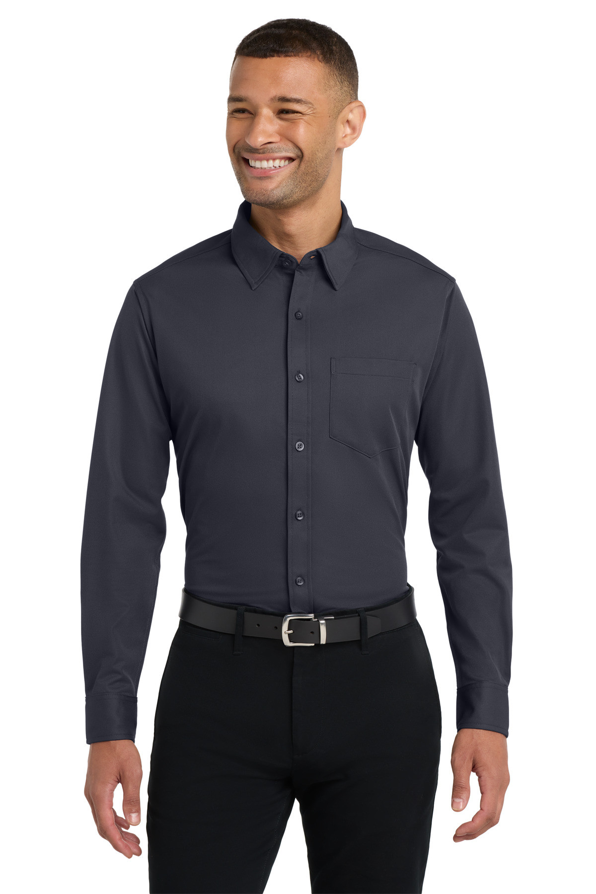 Port-Authority-®--Dimension-Knit-Dress-Shirt.-K570-1