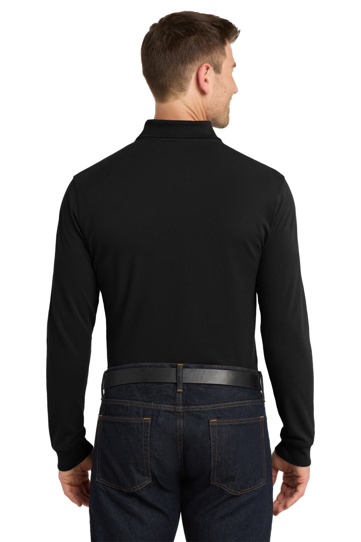 Port-Authority-®--EZCotton-®--Long-Sleeve-Polo.-K8000LS-2
