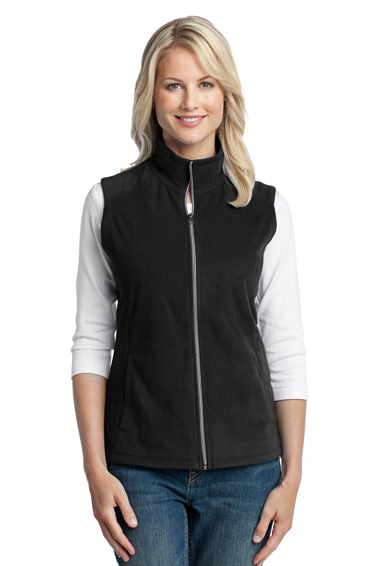 Port-Authority-®--Women's-Microfleece-Vest.-L226-1