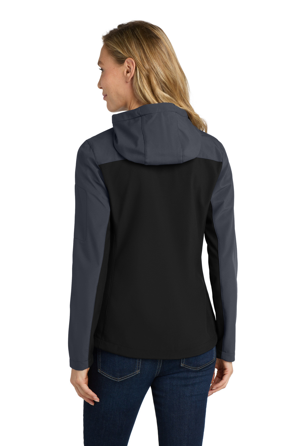 Port-Authority-®--Women's-Hooded-Core-Soft-Shell-Jacket.-L335-26