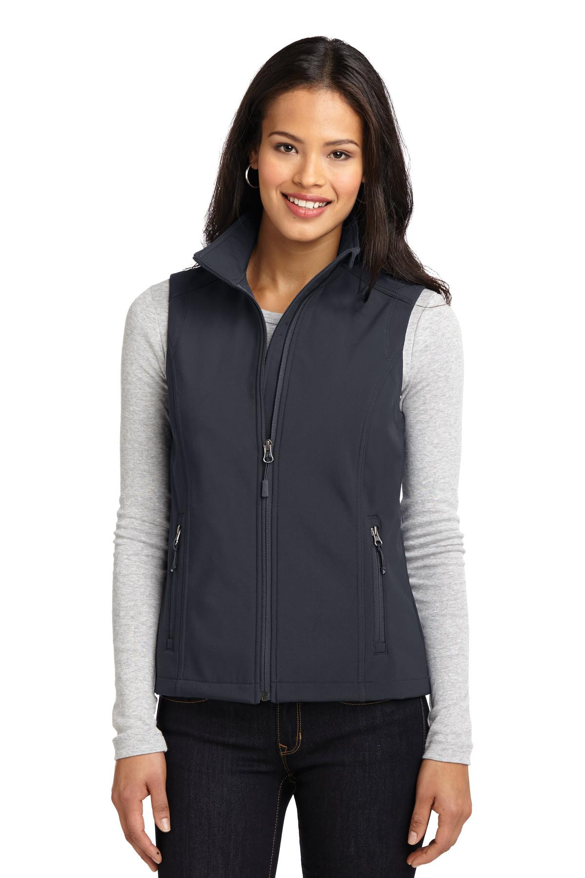 Port-Authority-®--Women's-Core-Soft-Shell-Vest.-L325-4
