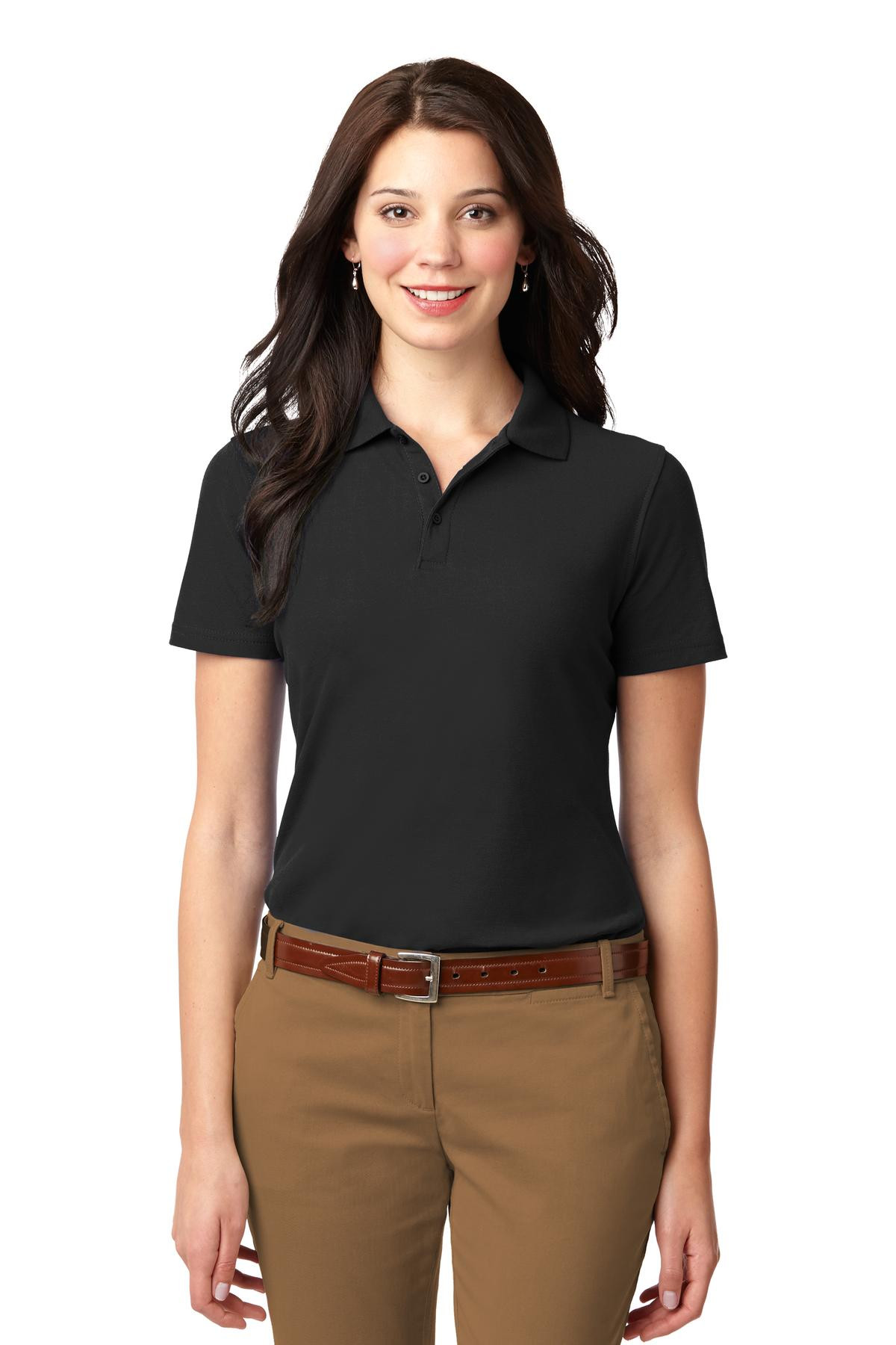 Port-Authority-®--Women's-Stain-Resistant-Polo.-L510-14