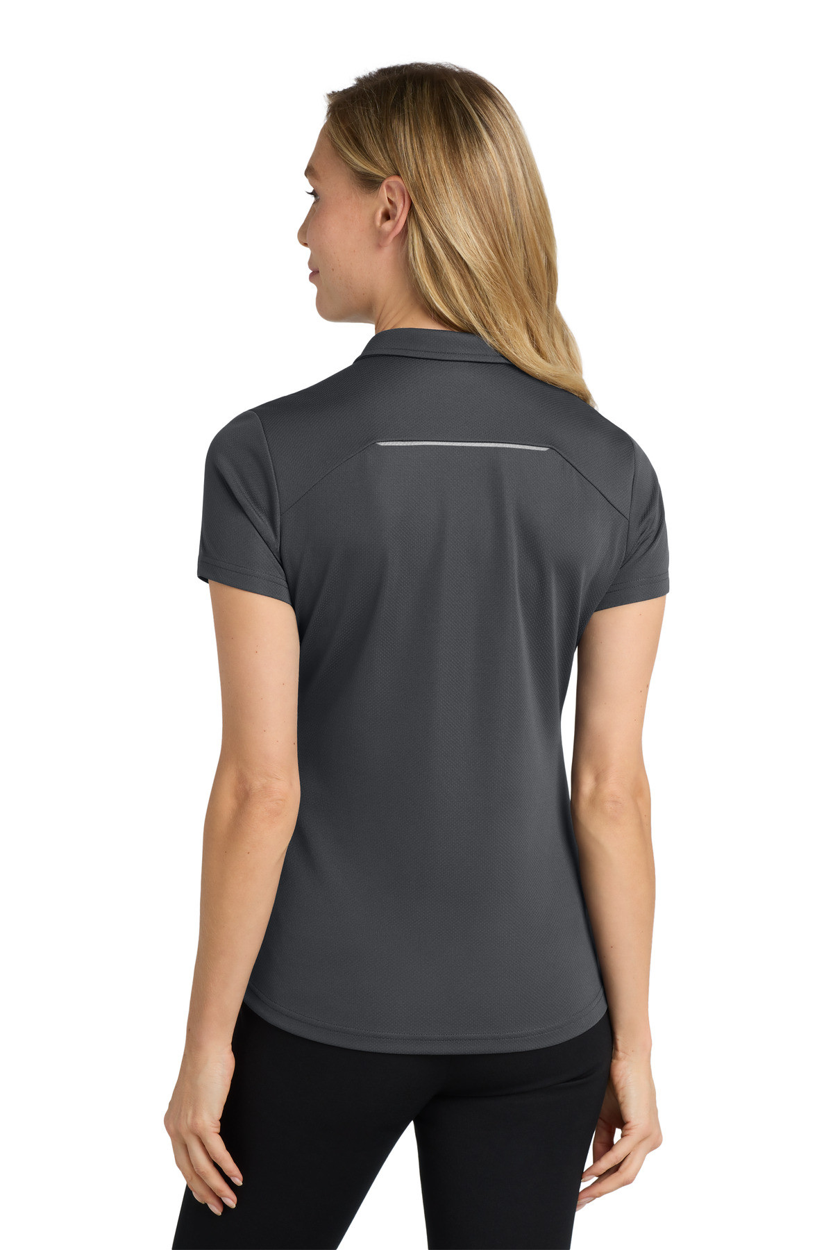 Port-Authority-®--Women's-Pinpoint-Mesh-Zip-Polo.-L580-2
