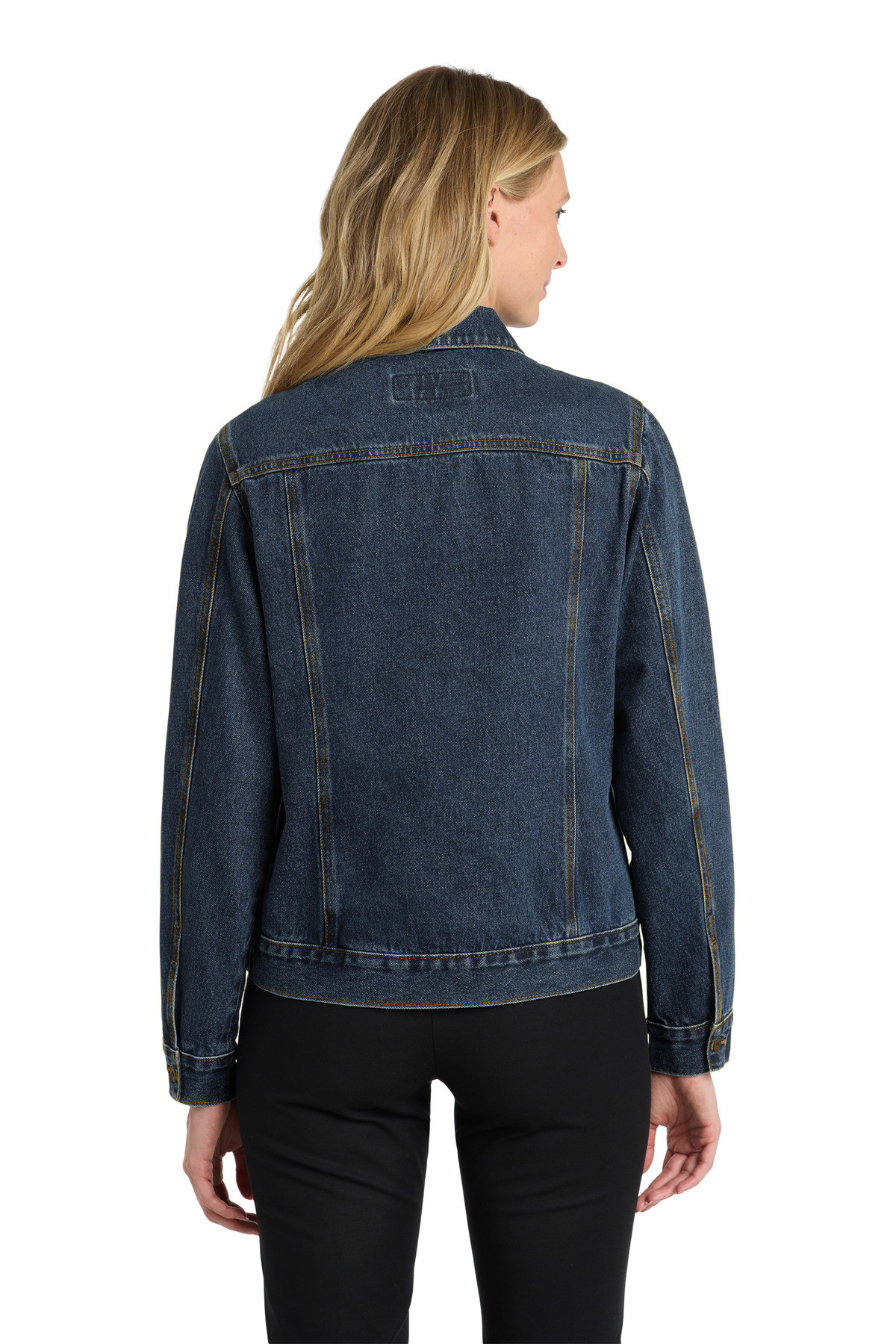 Port-Authority-®--Women's-Denim-Jacket.-L7620-2