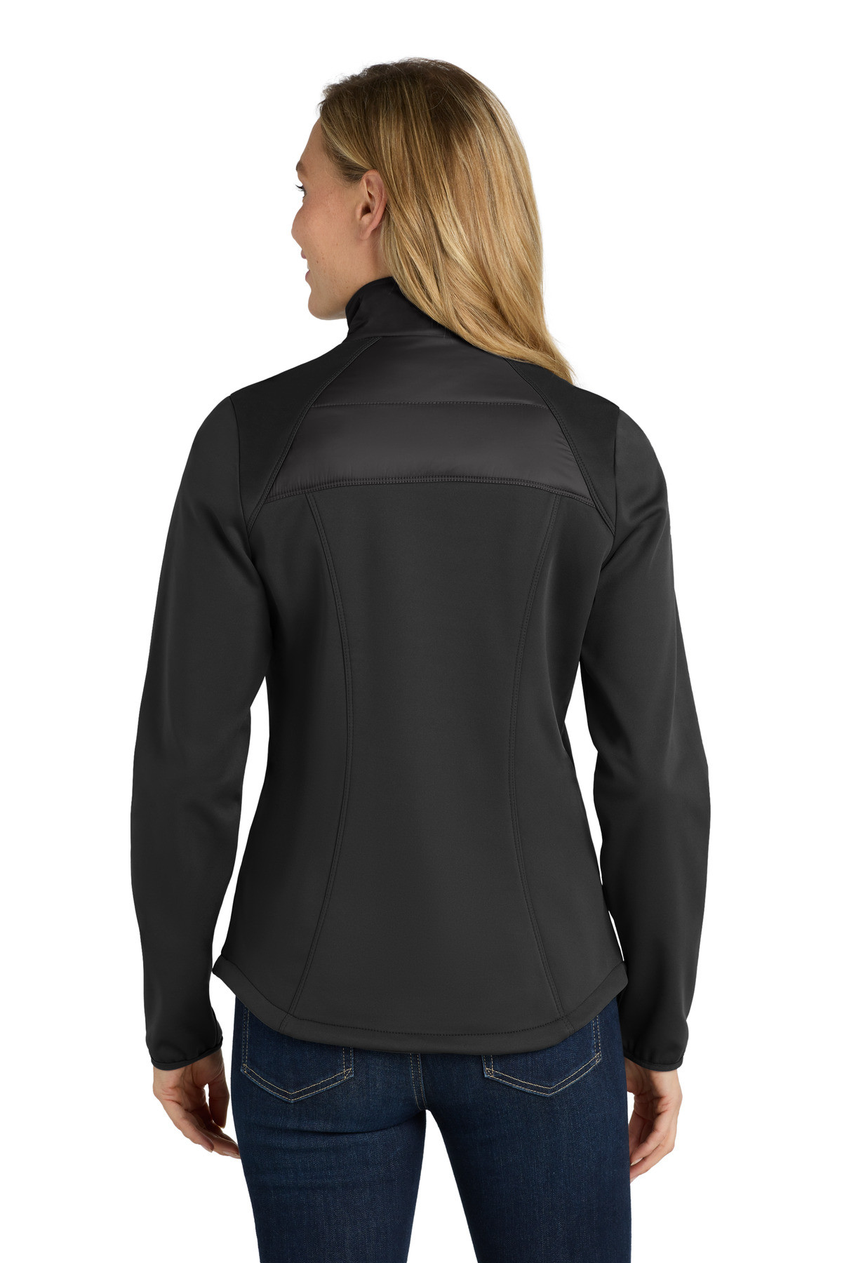 Port-Authority-®--Women's-Hybrid-Soft-Shell-Jacket.-L787-2