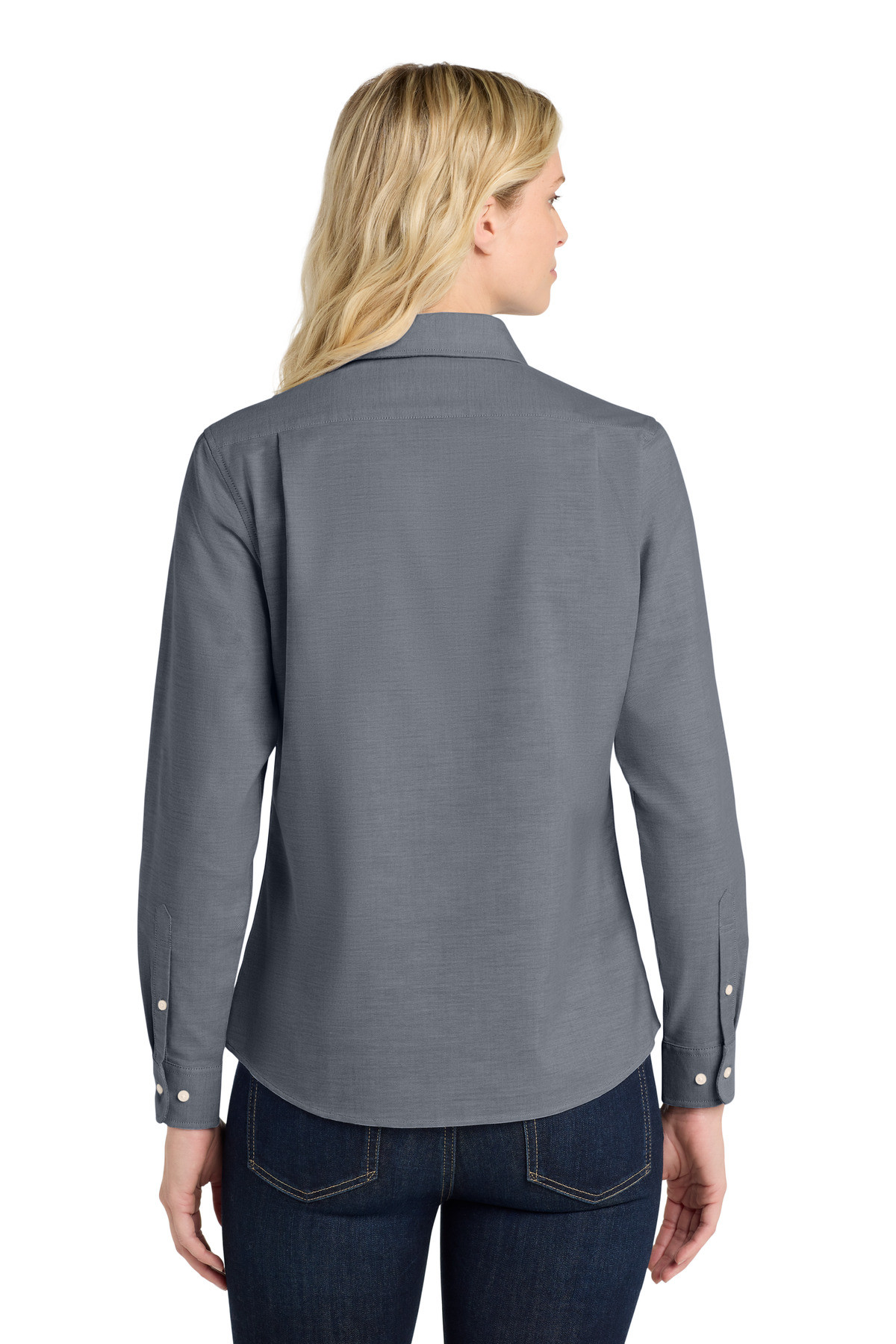 Port-Authority-®--Women's-SuperPro-™--Oxford-Shirt.-L658-41
