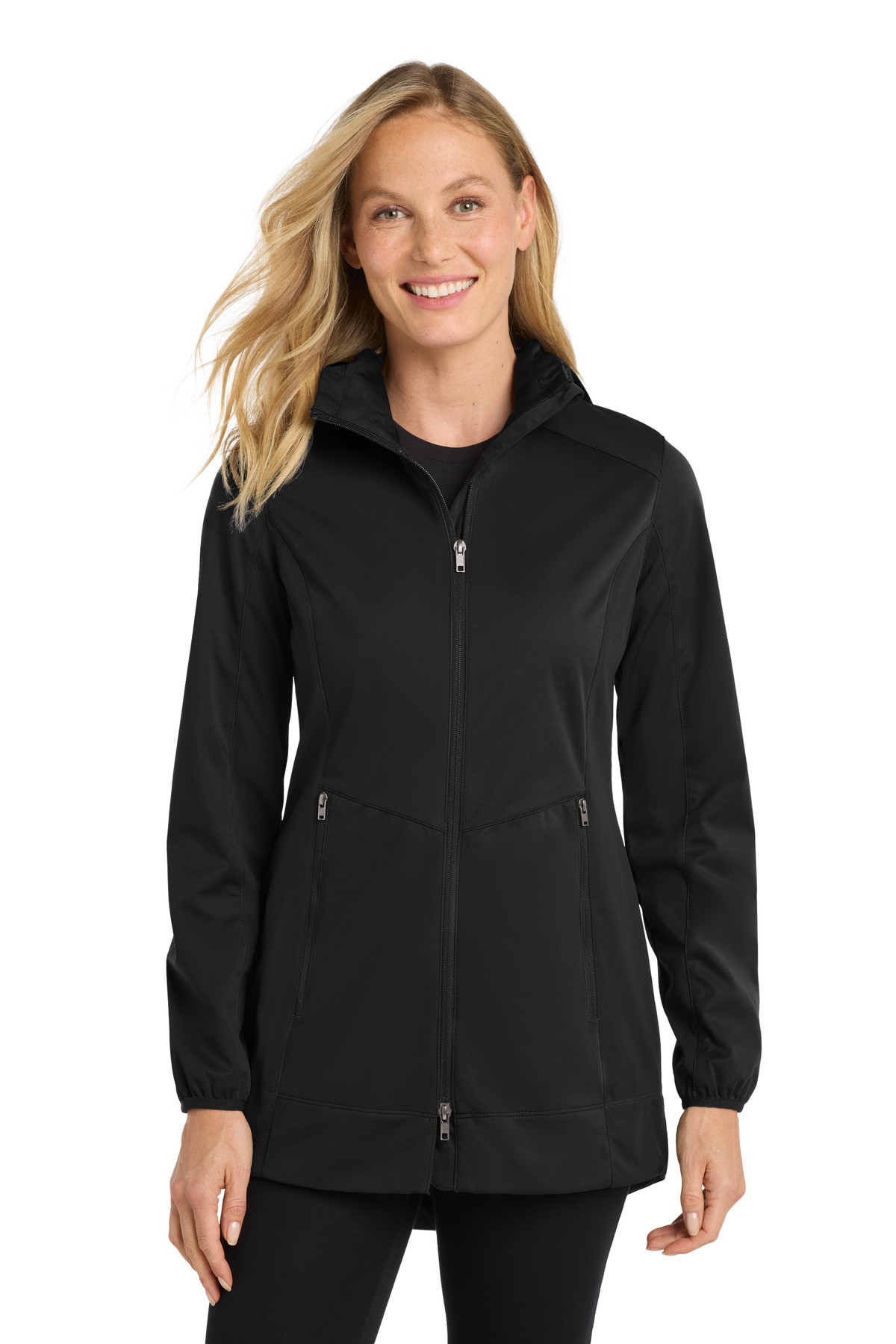 Port-Authority-®--Women's-Active-Hooded-Soft-Shell-Jacket.-L719-1